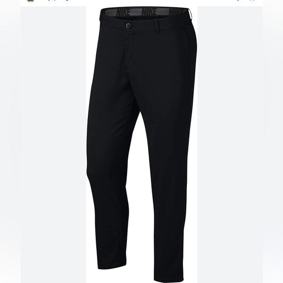 Nike Black Dri-FIT Golf Pants Size 32 NWOT. - Picture 8 of 8